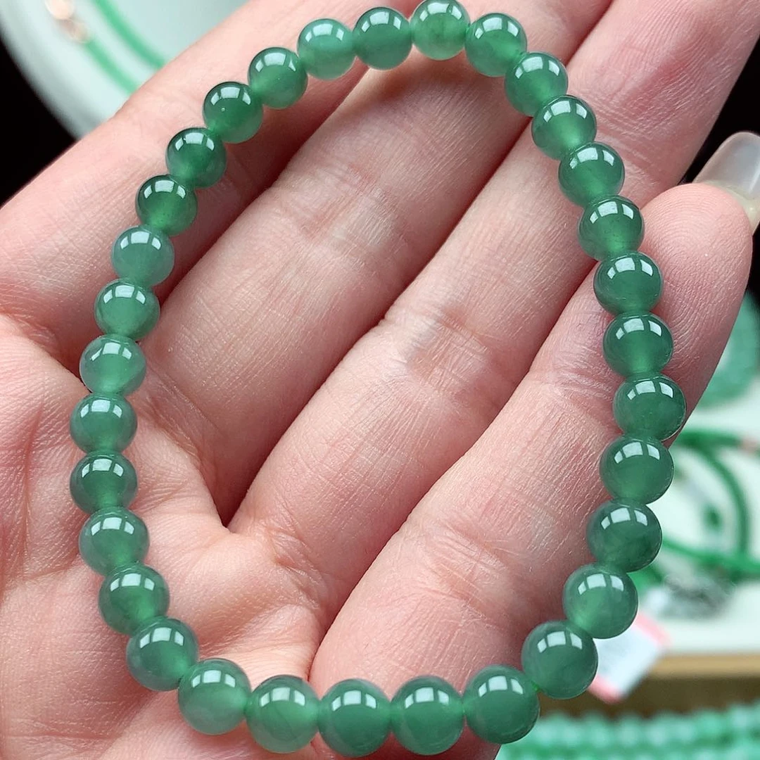 未镶嵌手链翡翠翡翠