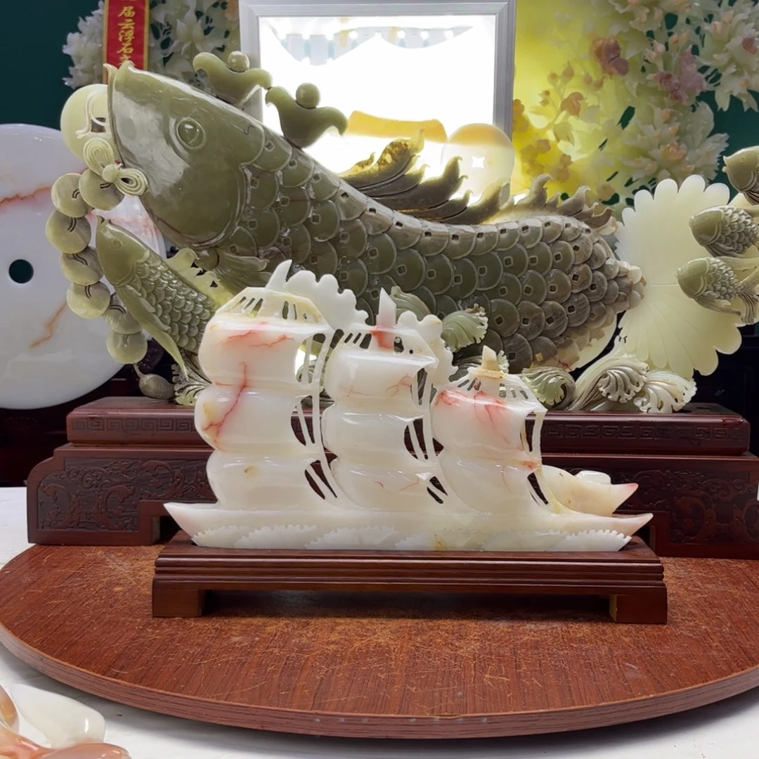 石材玉石项链吊坠
