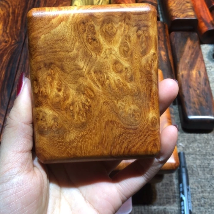 辣***妹绒质实木红木木料手把