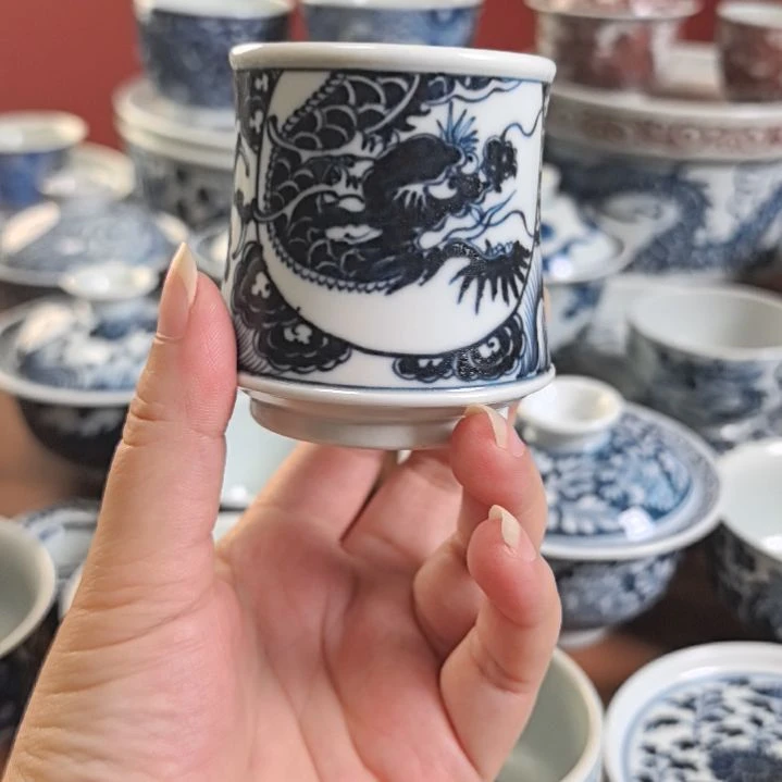 【闪购商品】景德镇手绘杯杯杯