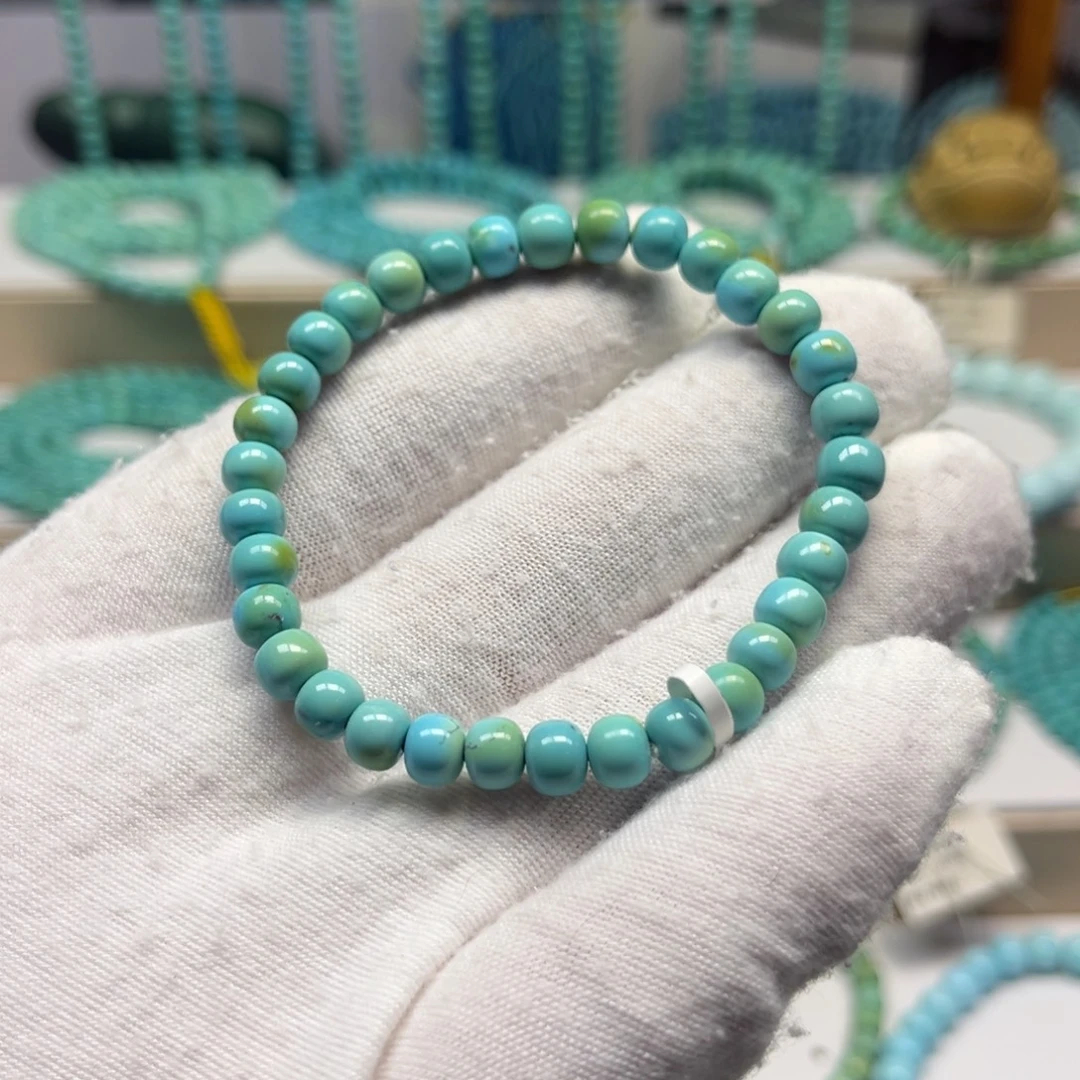绿松石未镶嵌手链