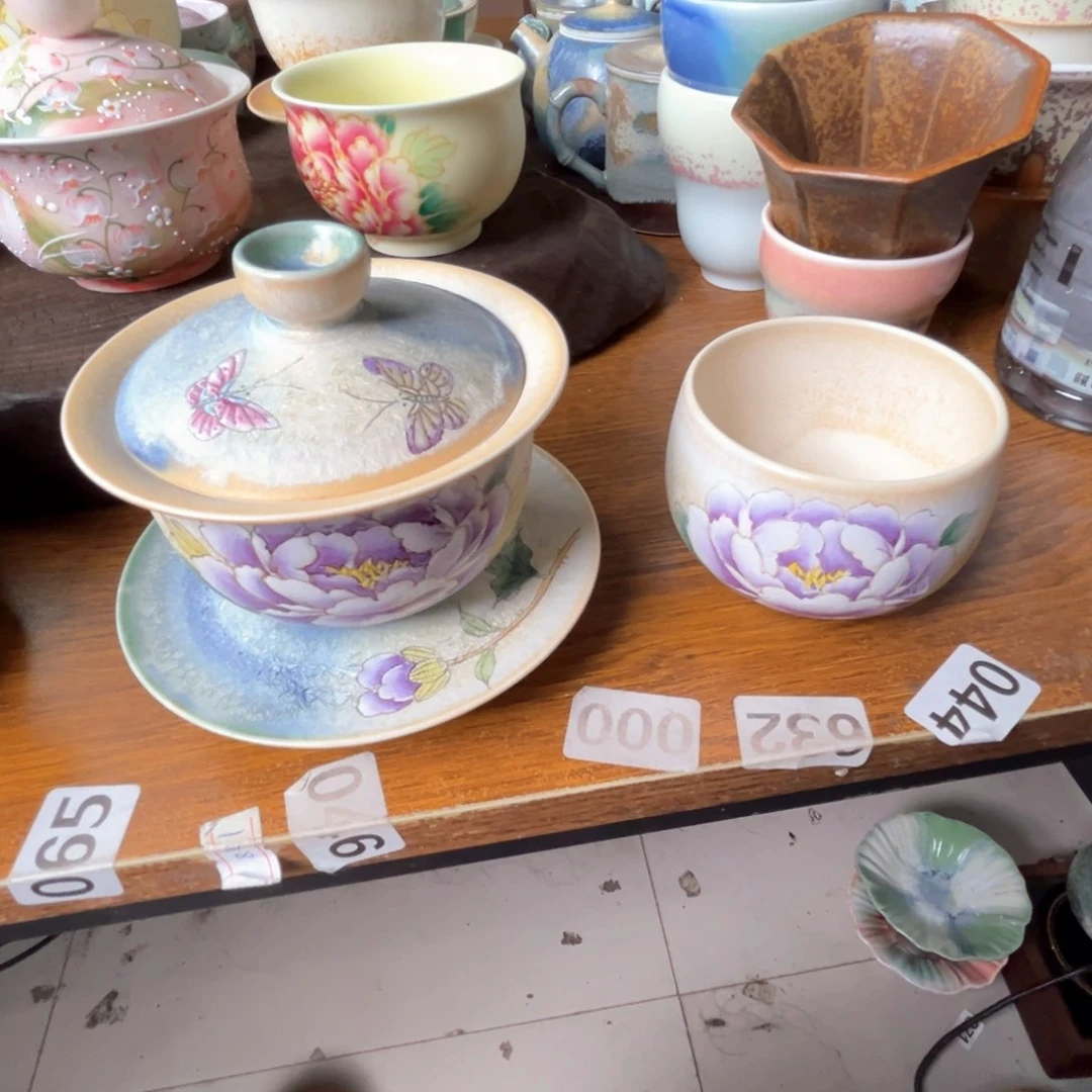 静***雅景德镇纯手工柴烧茶器