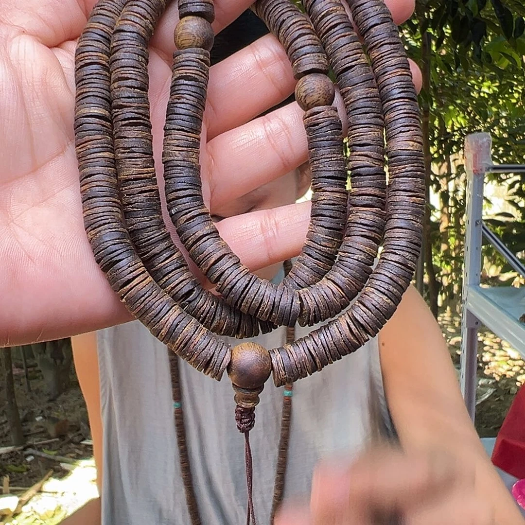 沉香手串海南原母树老白奇金丝蜜结玉化红油糖心料沉水皮油50g