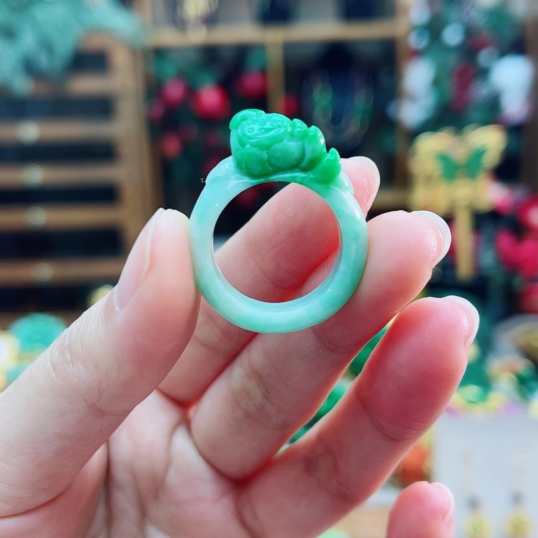 未镶嵌戒指翡翠48小时鉴赏期1