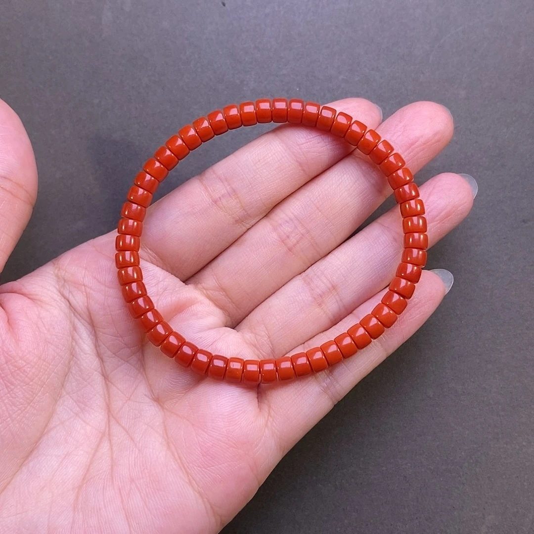 爆****手链未镶嵌南红玛瑙