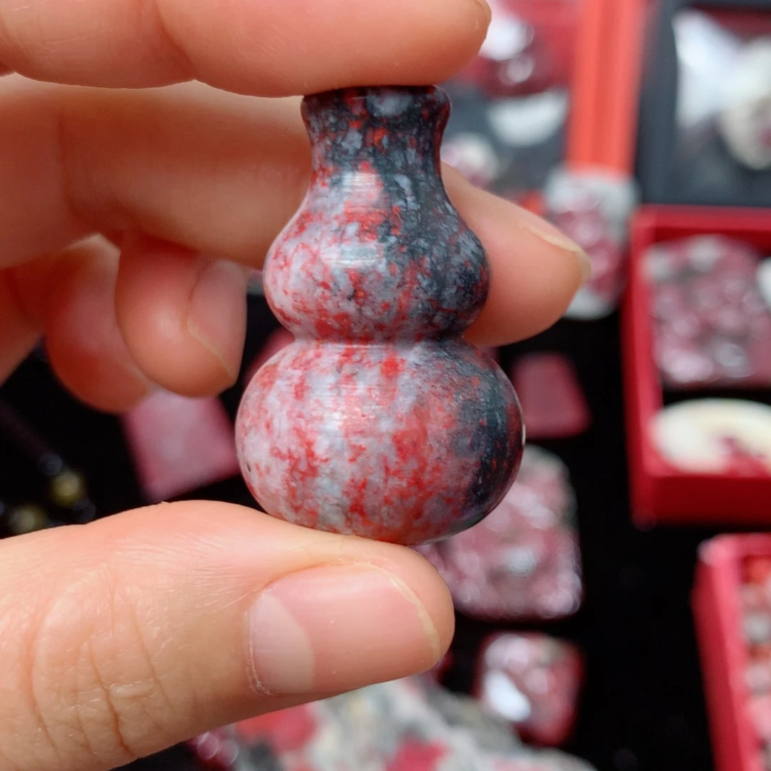 天然辰砂天然葫芦