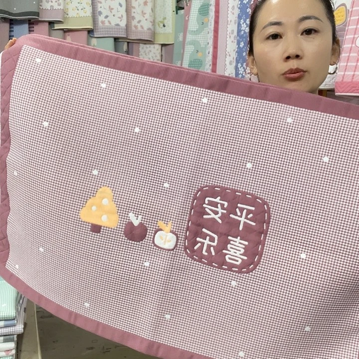 棉特价促销酒红色平安喜乐