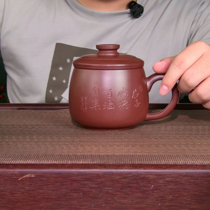 茶杯紫砂高货放漏