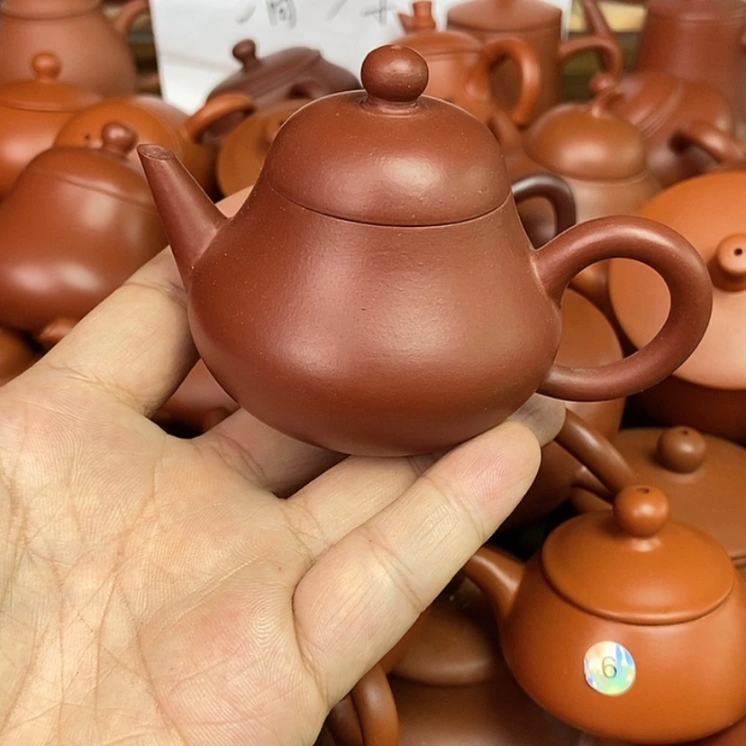 【闪购商品】茶壶朱泥80c c