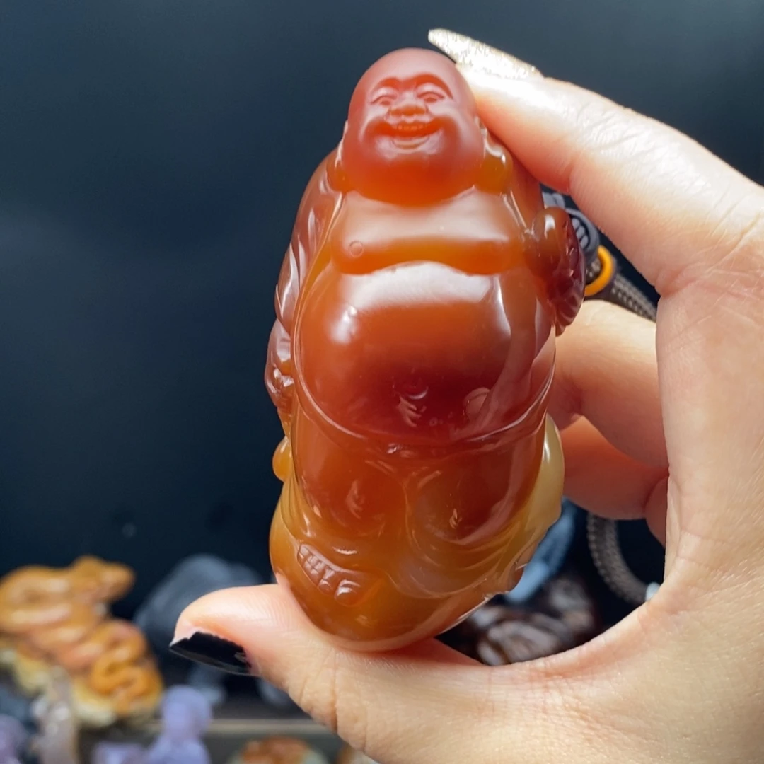 玛瑙/玉髓吊坠(不含链)未镶嵌璞****