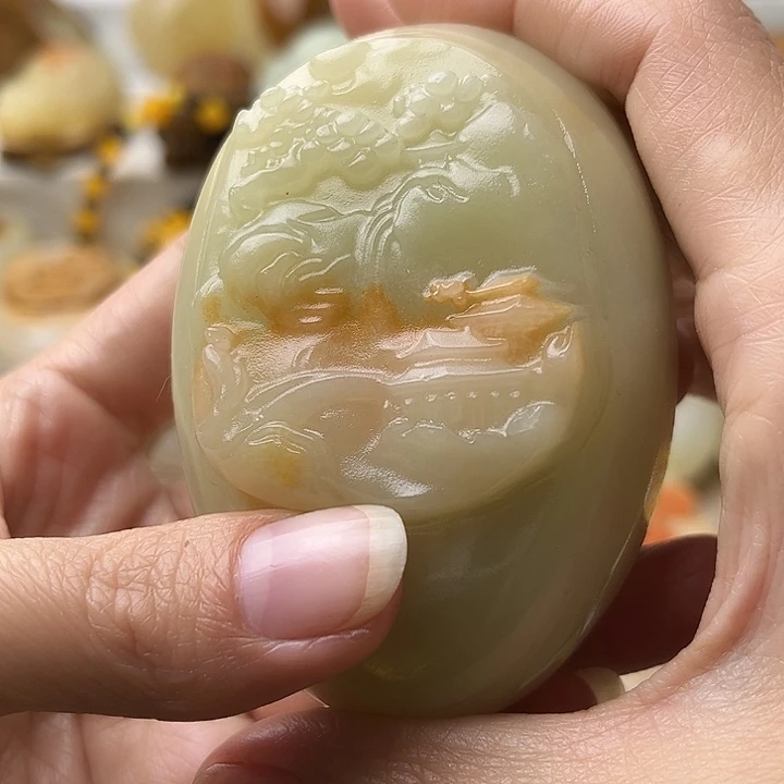 石材古青石不退换山水