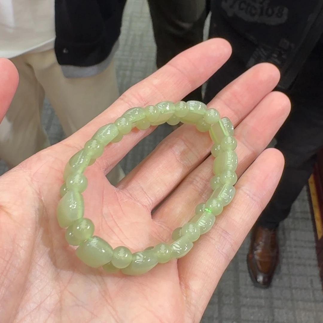 和田玉未镶嵌颈饰1126宝哥多样性发其一