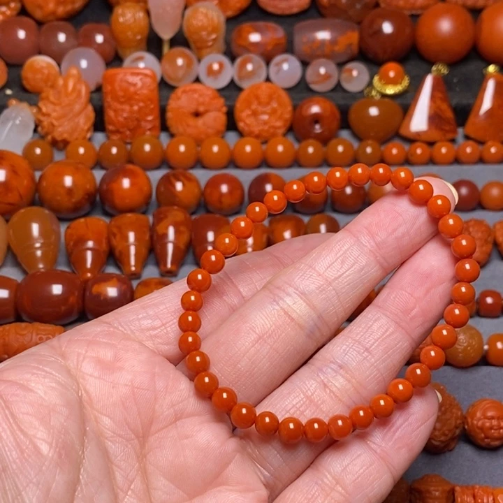 南红玛瑙未镶嵌吊坠