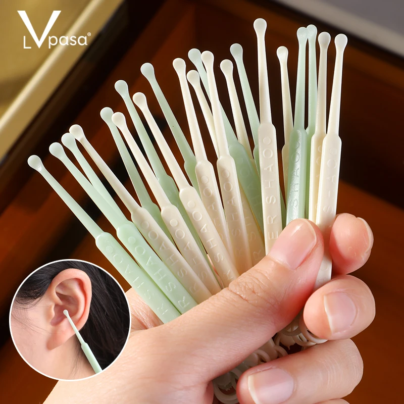 新款掏耳勺家用便携掏耳勺掏耳朵新款一次性软塑胶不伤耳朵掏耳勺