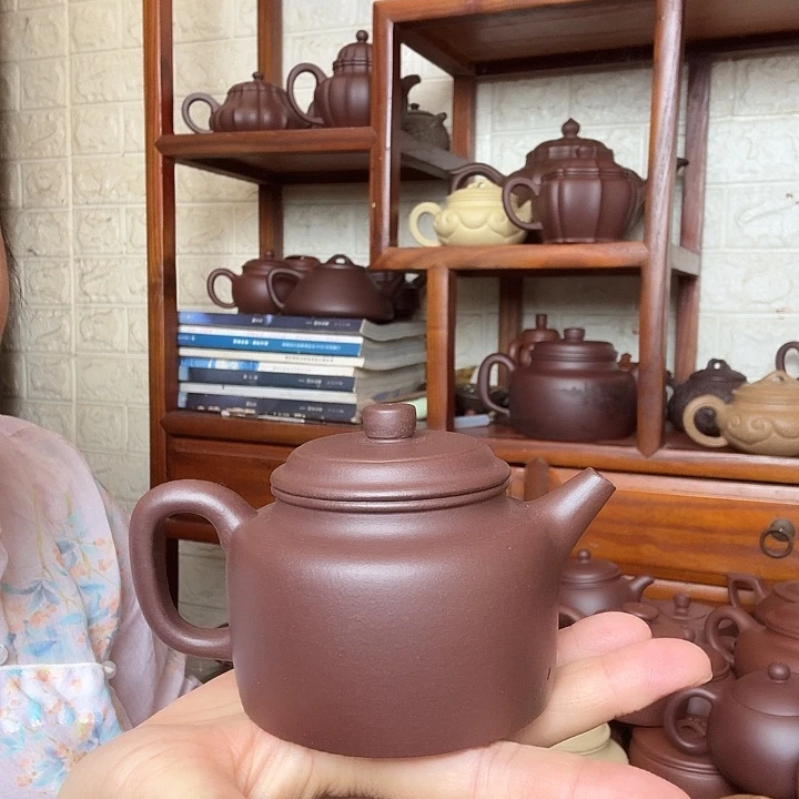 茶壶紫砂德钟200cc半手工