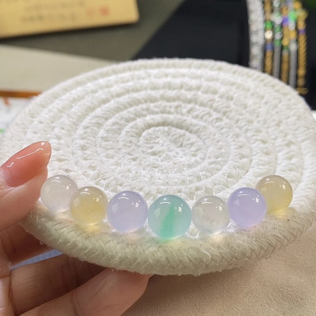 翡翠挂件未镶嵌单珠