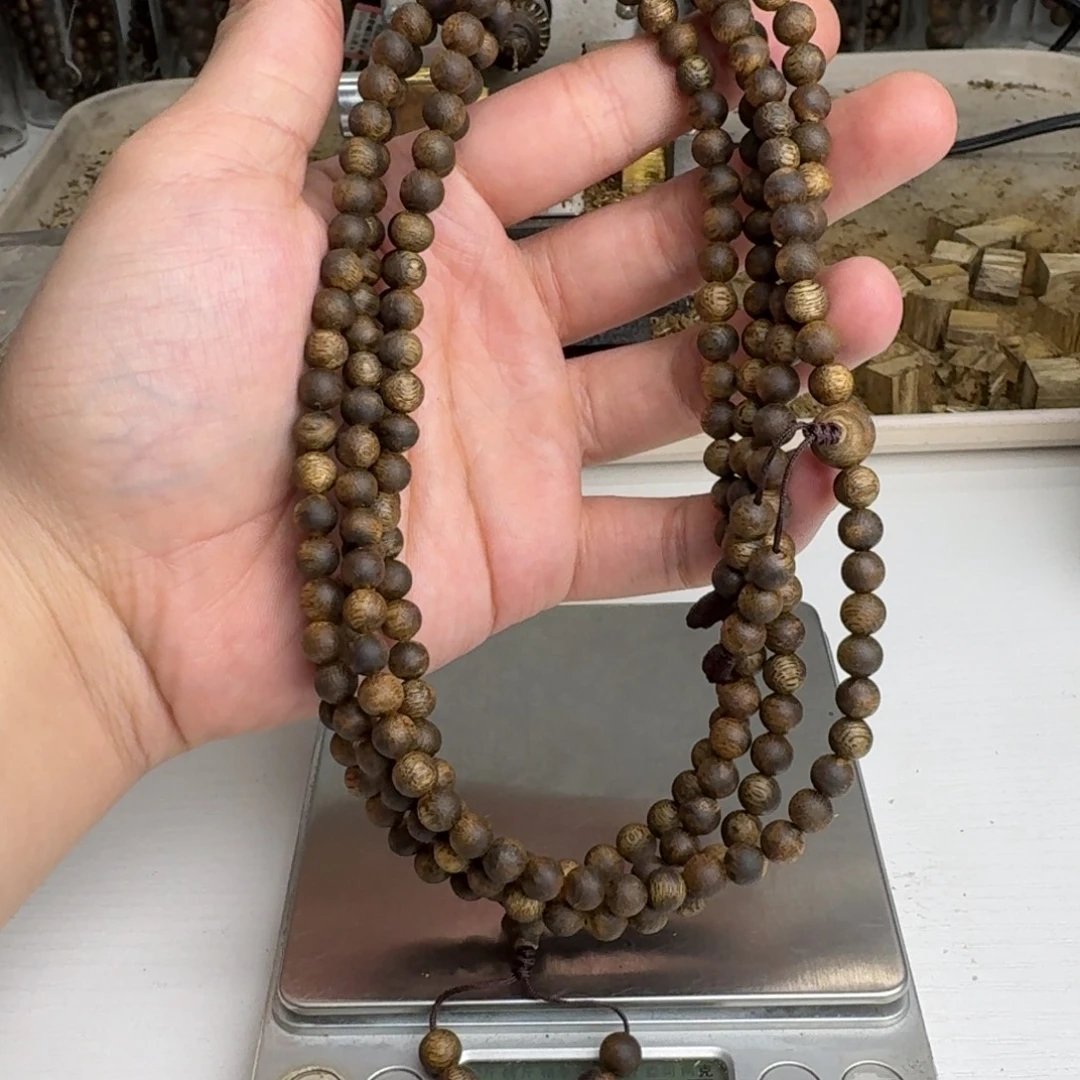 沉香碎屑沉香绿奇楠沉香0.6规格13克+