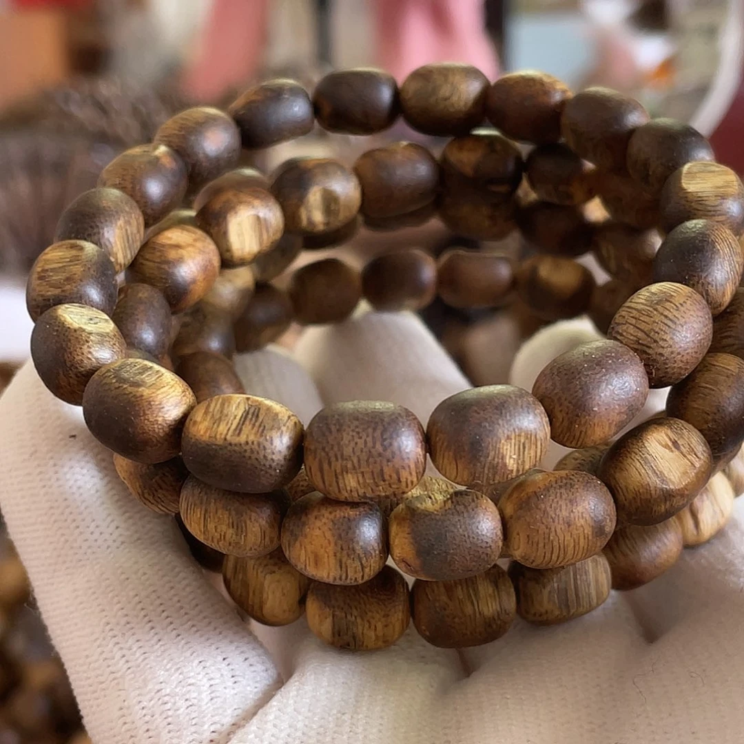 沉香手串大瘤疤单圈8mm6克多样拍一