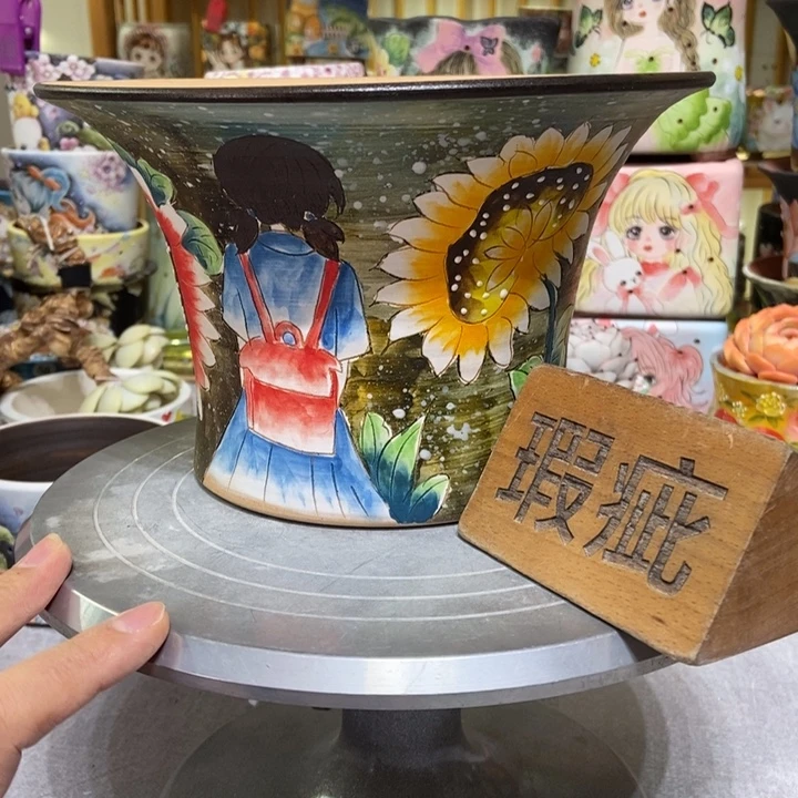 景德镇艺术手绘作品