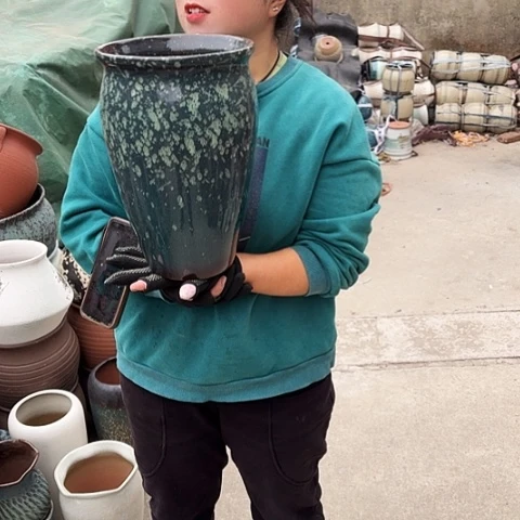 口20高31瑕疵盆子