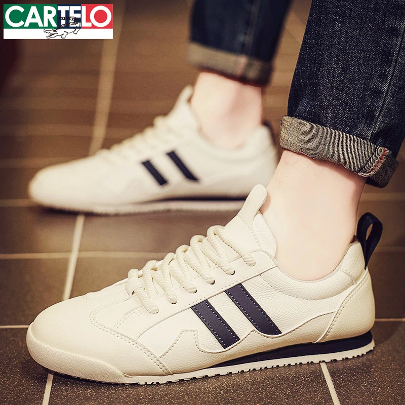 卡帝乐鳄鱼小白鞋男鞋2025新款冬季爆款运动休闲阿甘鞋子男士板鞋