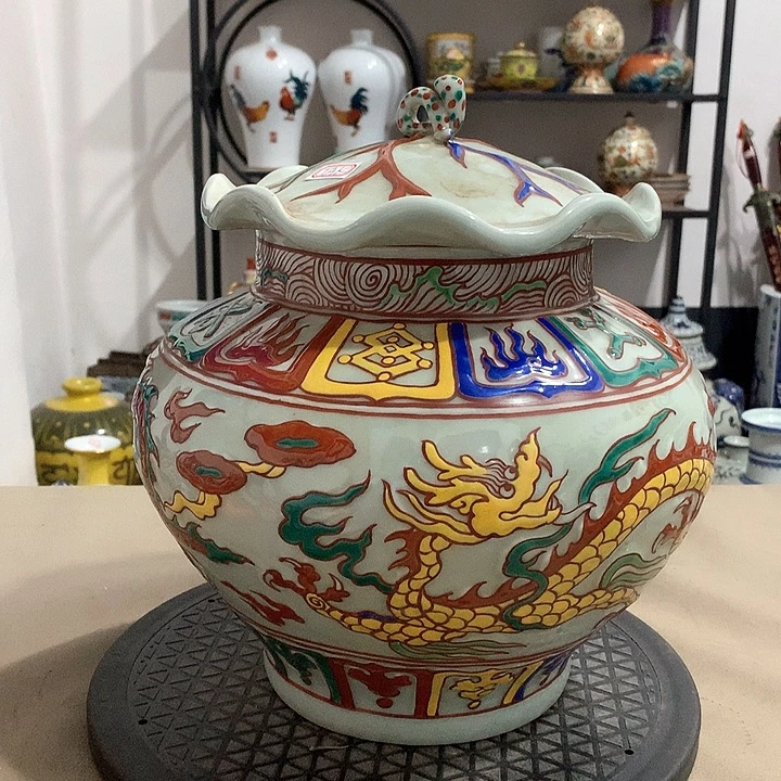 陶摆件博古架陶瓷摆件