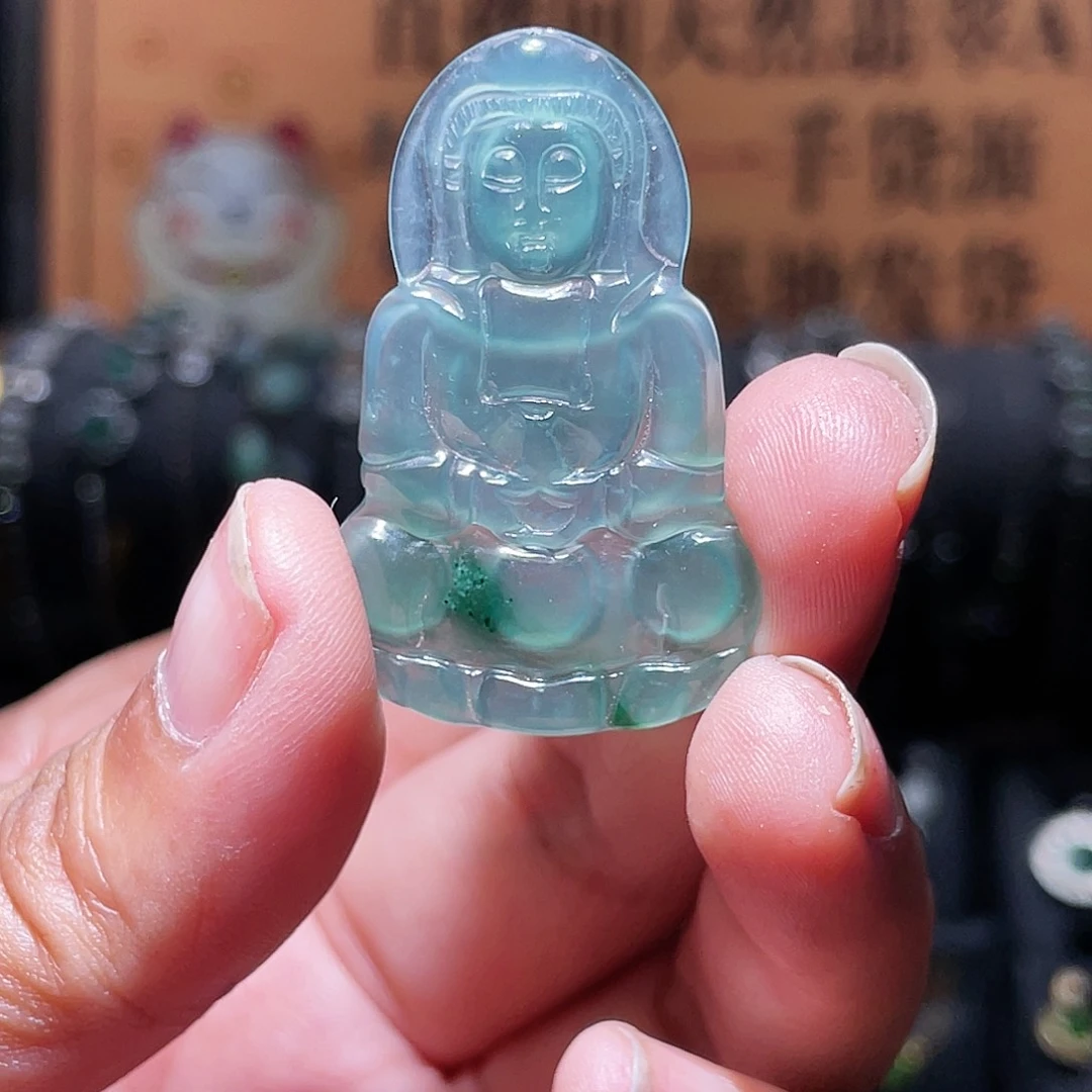 翡翠未镶嵌颈饰天然翡翠