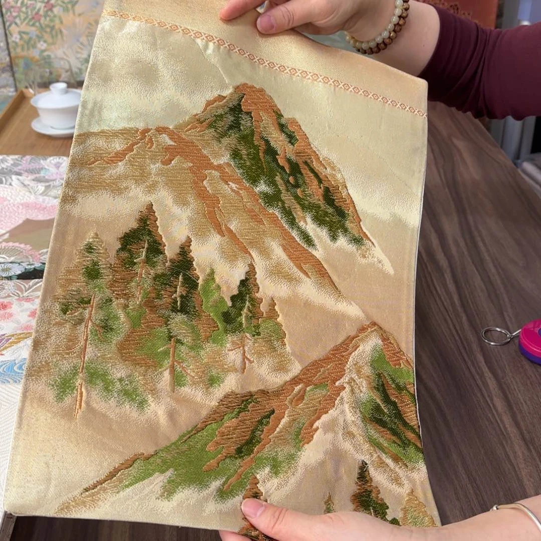 织绣唐锦西阵织小茶席