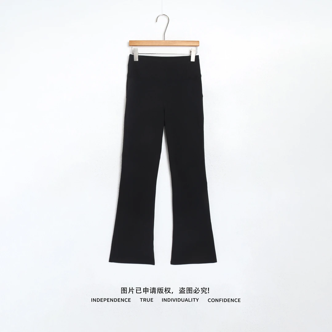 温温W【不挑腿型】时尚显瘦宽松高腰休闲风直筒裤女冬款  92500