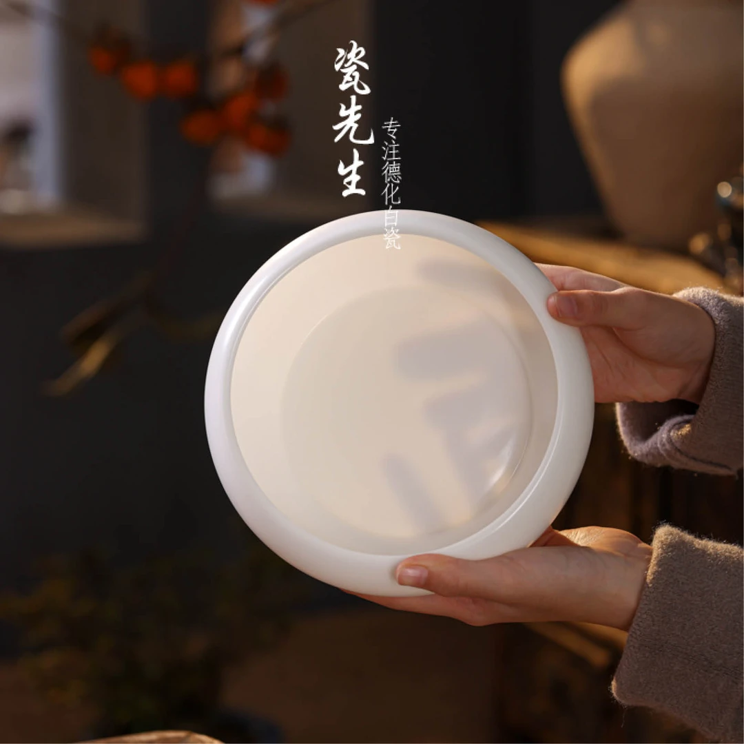 瓷先生  冰种玉瓷  茶洗大号水洗  茶杯建水  茶具配件茶渣缸