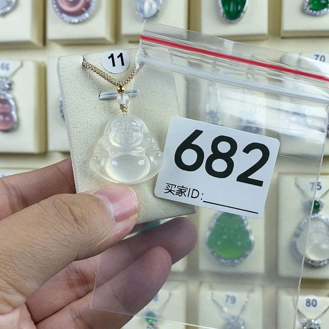 玛瑙/玉髓颈饰未镶嵌好**！