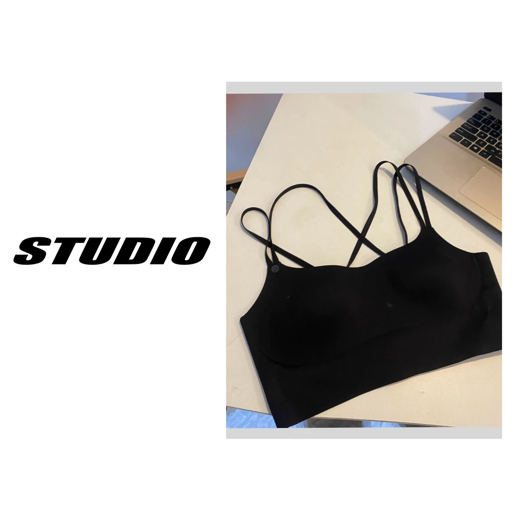 芭蕾运动背心 设计师款美背无痕内衣聚拢提拉