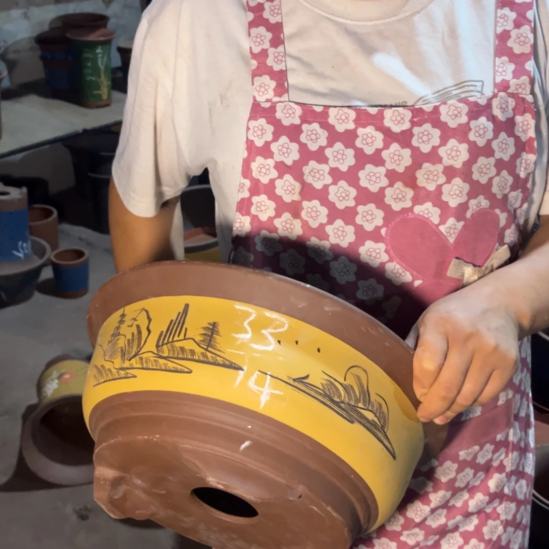 紫砂花盆紫砂花盆