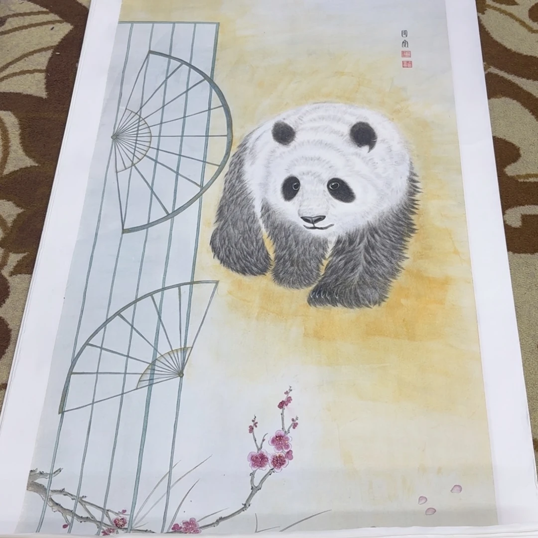 国画国画老师作品刘