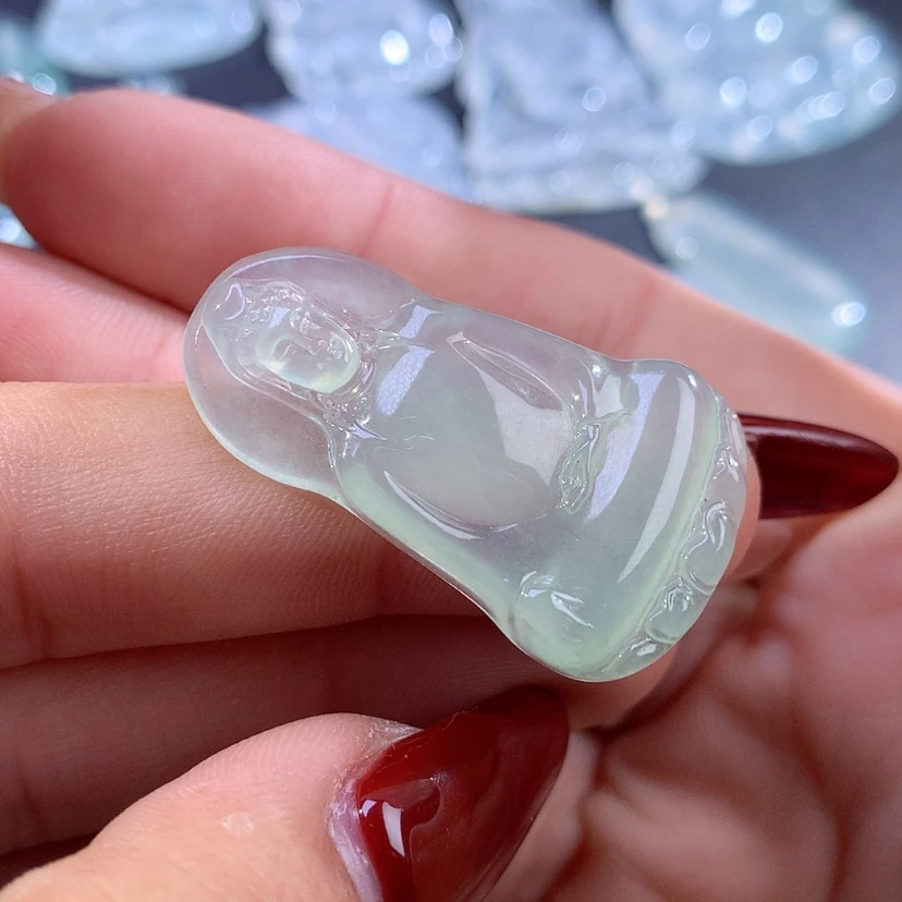 【闪购商品】翡翠颈饰未镶嵌缅甸翡翠