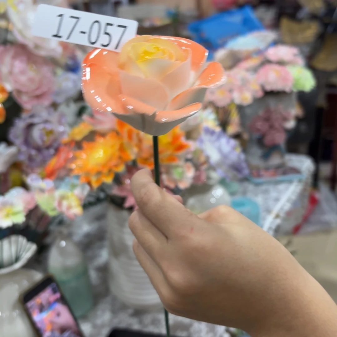 陶瓷花，20元发货，退款拉黑1757瑕疵