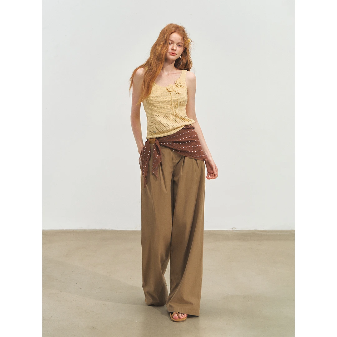 SOMESOWE【官方专属】波嬉风层次感可拆卸长裤