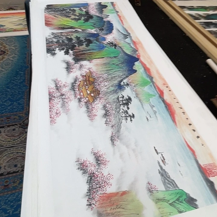 国画书画描金拓染金石传拓手写