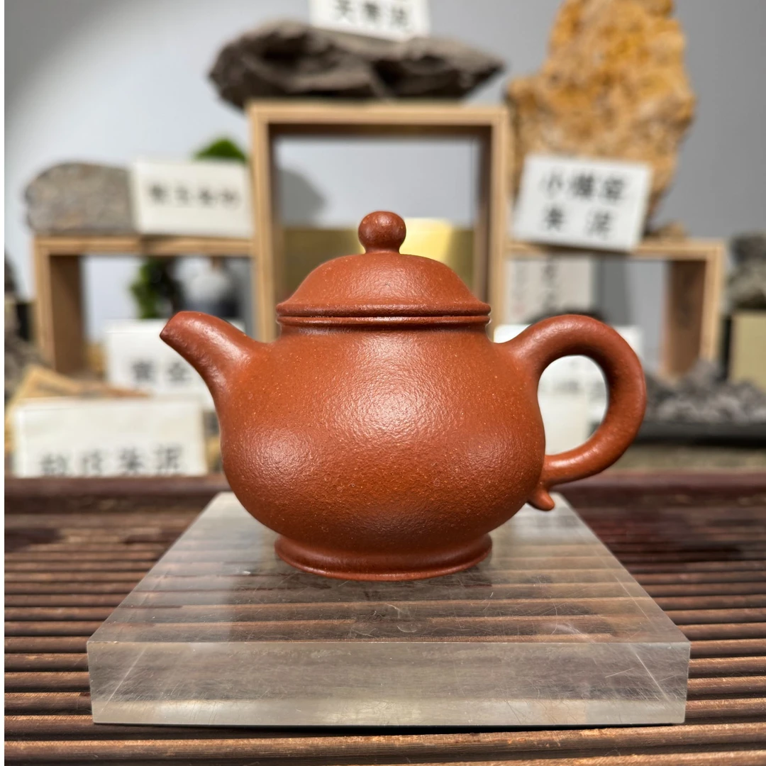 宝山手工挑纯降坡潘壶紫砂壶