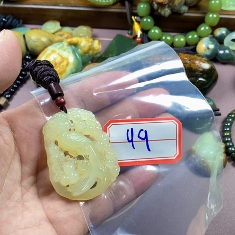 未镶嵌蛇纹石玉手链