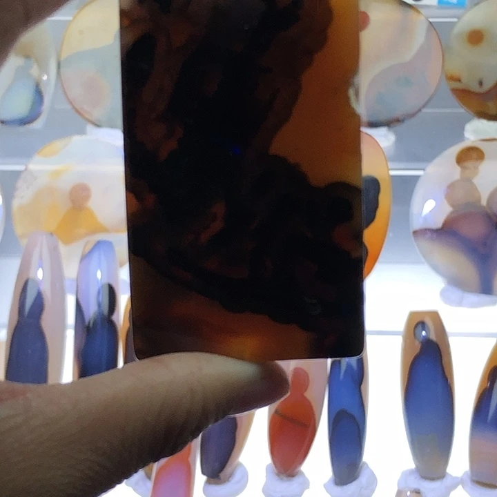 查罗石未镶嵌珠宝半成品183霞