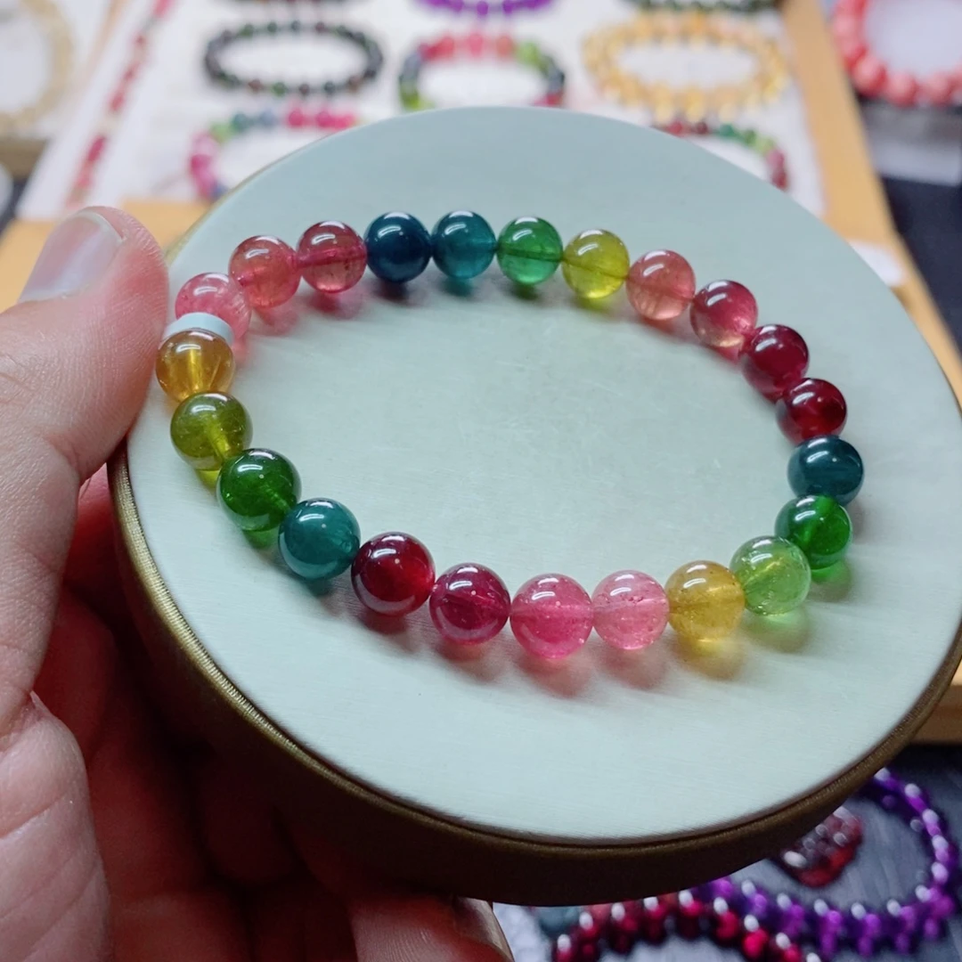 未镶嵌碧玺手链碧玺