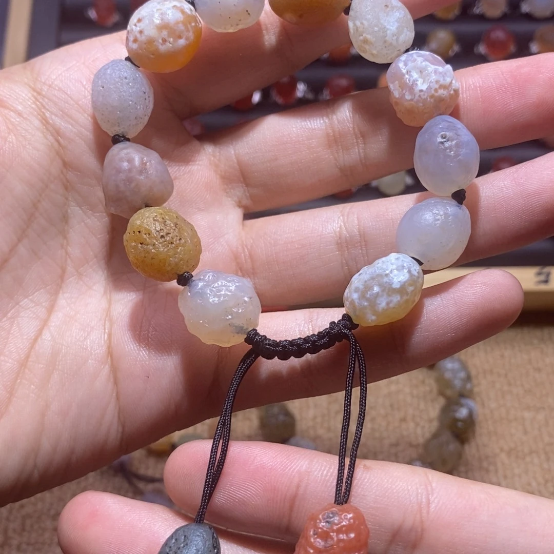 玛瑙/玉髓合金手链