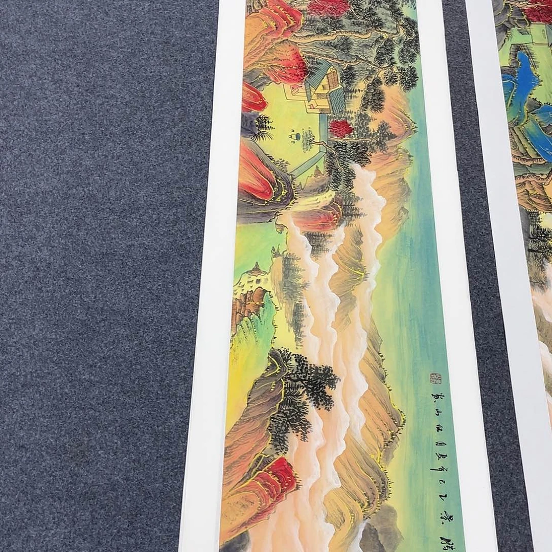 国画作品小姐姐放漏…