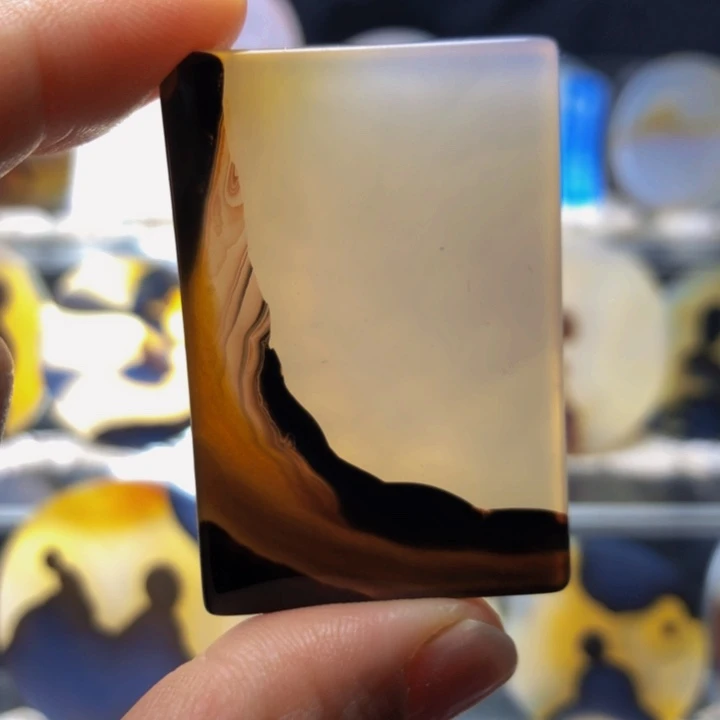 合金玛瑙/玉髓珠宝奇石153