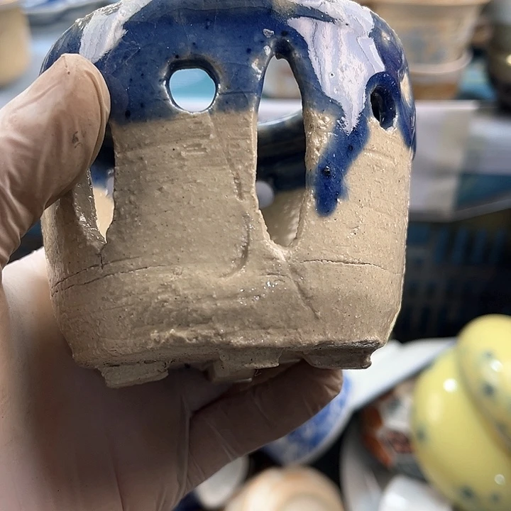 瓷片余*然英歌瓷器满19.9包邮