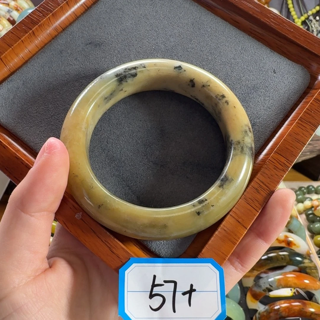 蛇纹石玉合金手镯