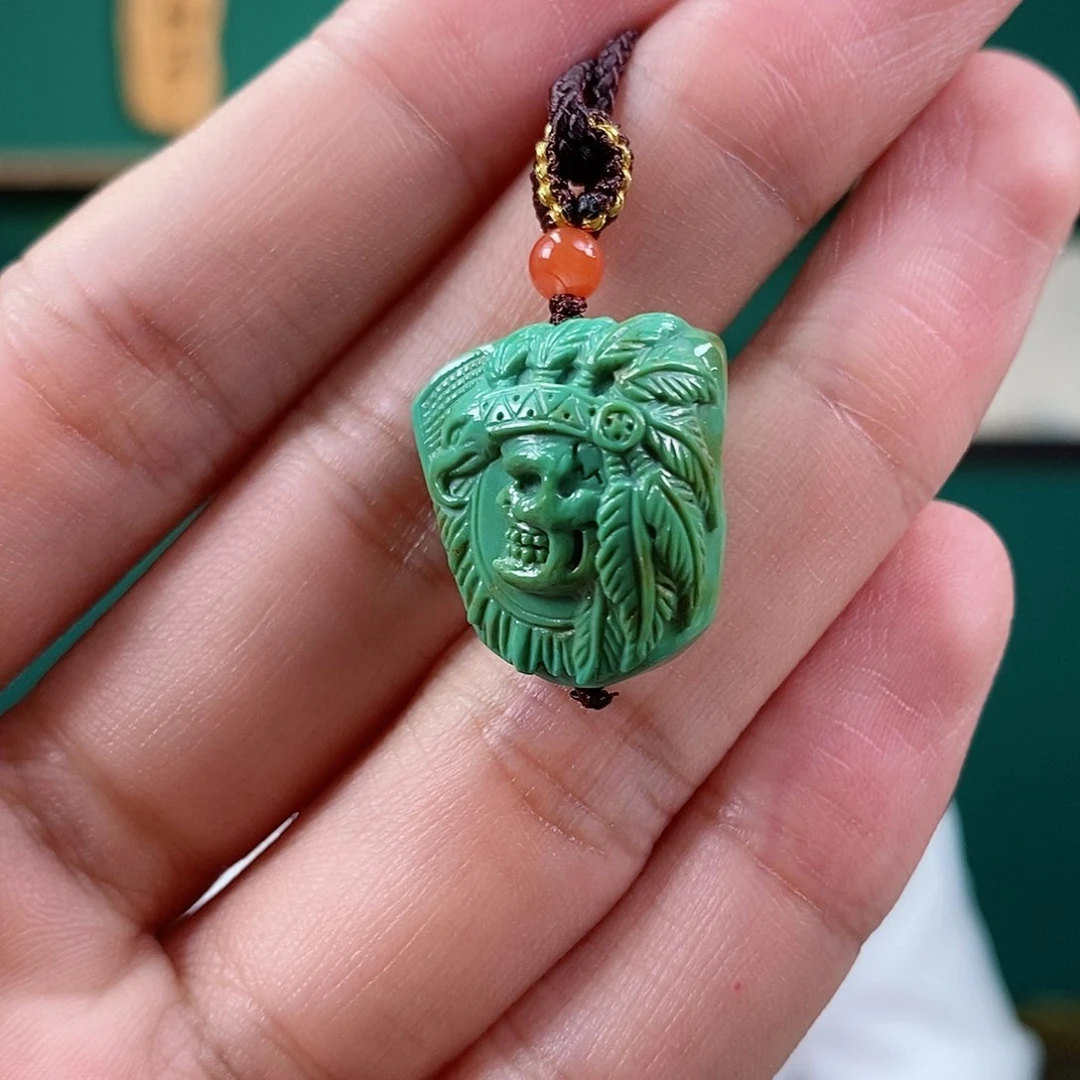 未镶嵌绿松石珠宝奇石