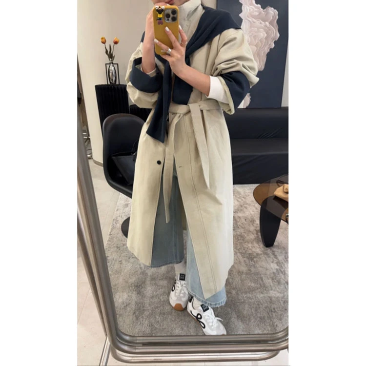 ZX6064复古老钱风工装派克服女2025韩版外套