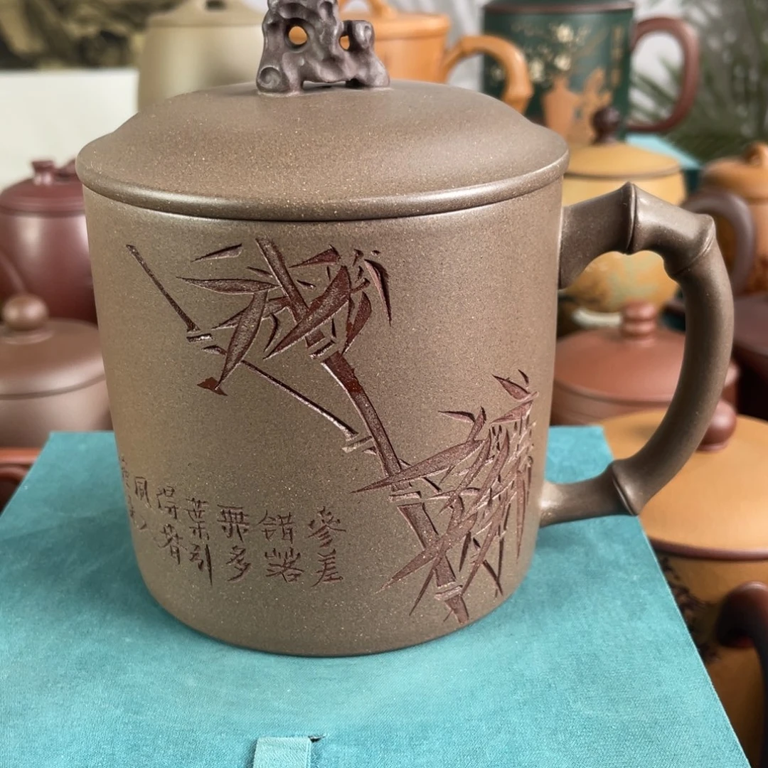 茶杯紫砂紫砂盖杯